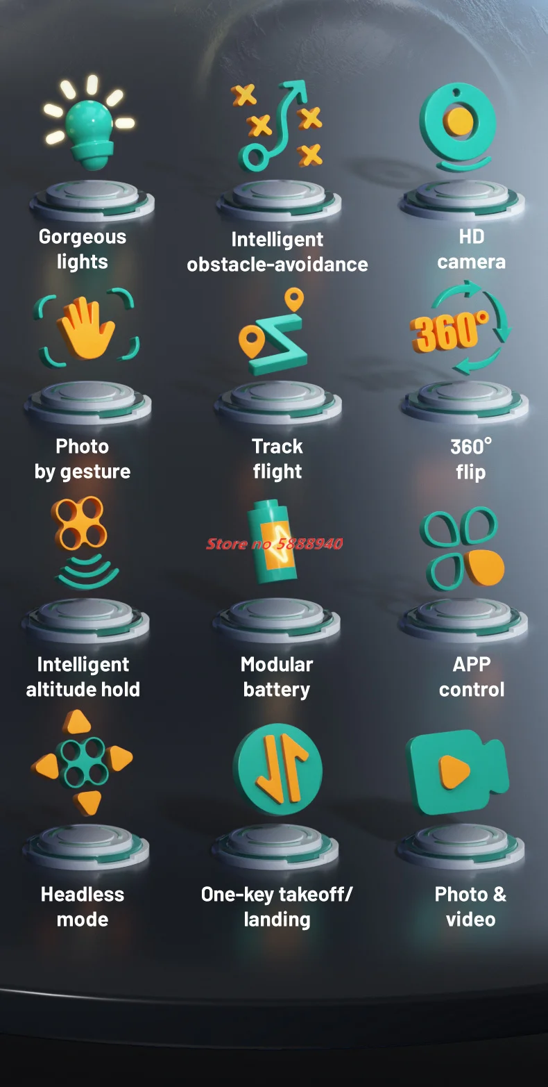 طائرة بدون طيار صغيرة مع إضاءة - مراجعة Drone Camera Wide Angle وسعره