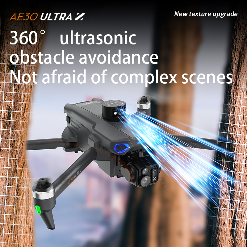 طائرة بدون طيار AE30 GPS RC مو - مراجعة Drone Camera With Gimbal وسعره