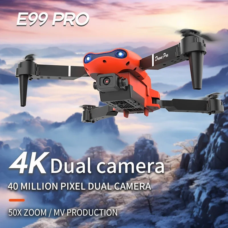 مروحية صغيرة E99Pro قابلة للطي - مراجعة Drone Camera Wide Angle وسعره