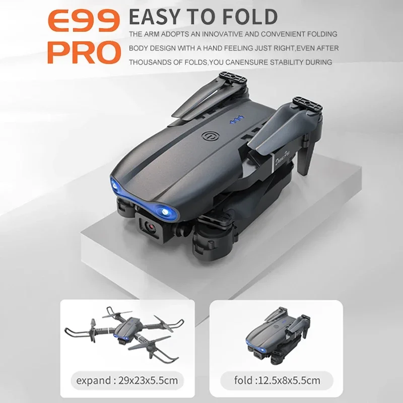 مروحية صغيرة E99Pro قابلة للطي - مراجعة Drone Camera Wide Angle وسعره